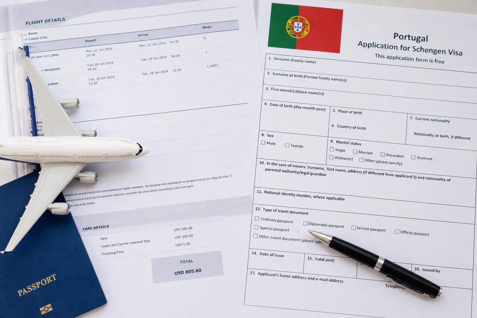 Как подтвердить перелет в Португалию, если маршрут состоит из нескольких пересадок?. Что делать, если консульство требует оплатить билет