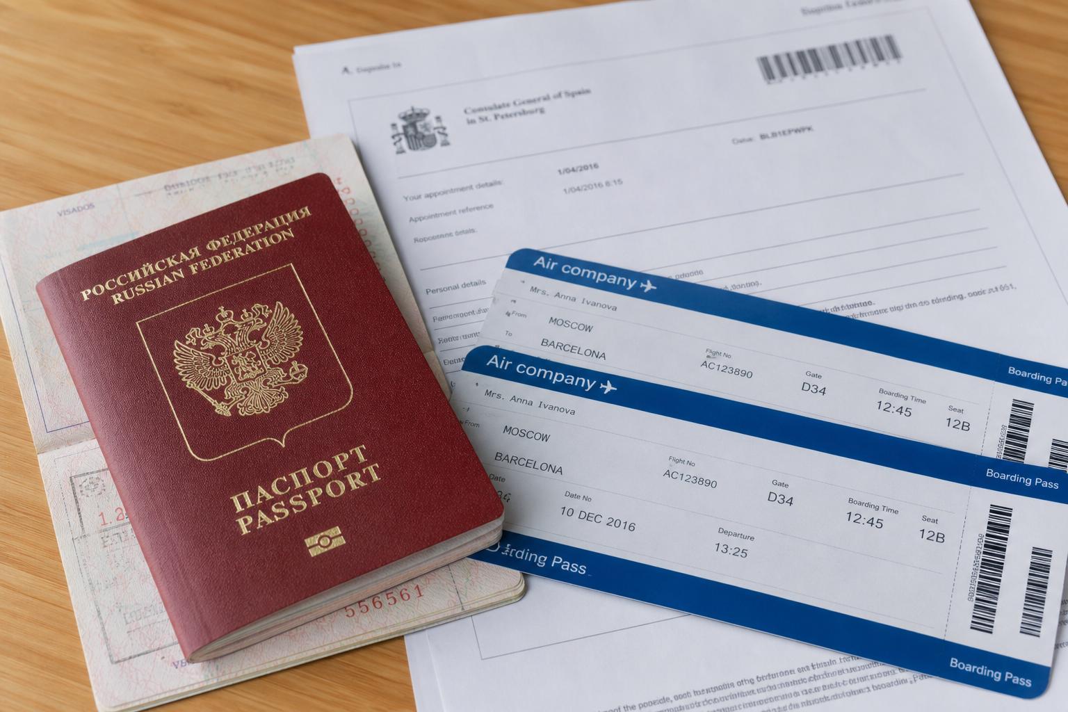 Можно ли заменить бронь отеля и авиабилеты после подачи на испанскую визу?