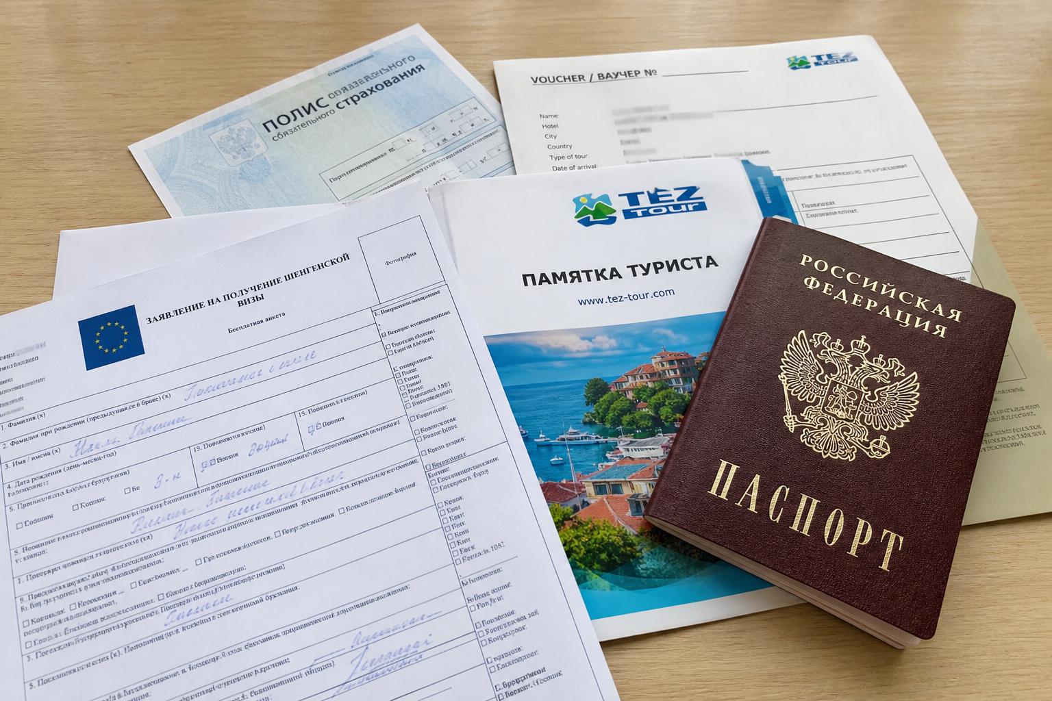 Какие документы показывать на визу, если поездка в Болгарию куплена пакетным туром?
