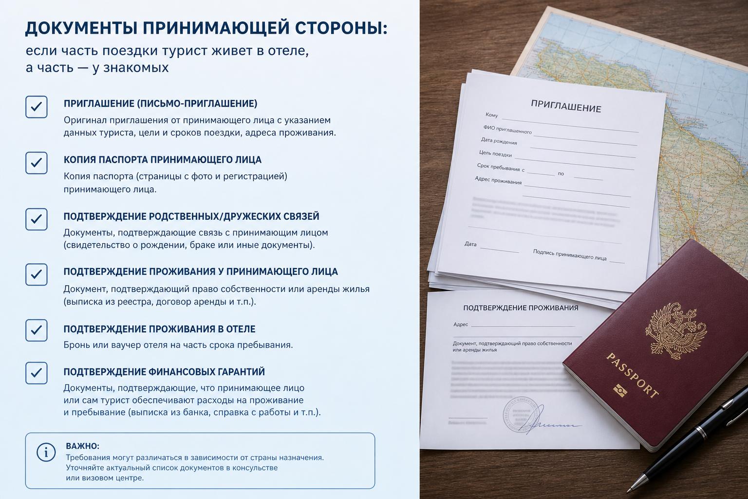 Какие документы нужны, если часть поездки турист живет в отеле, а часть — у знакомых?. Документы принимающей стороны: чек-лист Какие документы нужны, если часть поездки турист живет в отеле, а часть — у знакомых?. Документы принимающей стороны: чек-лист